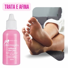 Milagre dos Pés Loção Para Afinar os Pés DERMOPÉS Abelha Rainha 30ml REF 2288 - comprar online