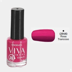 Esmalte 60 Segundos Rosa Trancoso Cremoso 7ml Viva Unhas ODORATA REF 2646 na internet