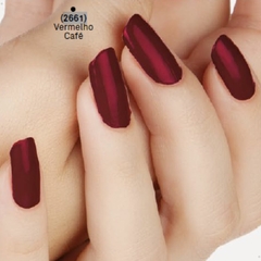 Esmalte 60 Segundos Vermelho Café 7ml Viva Unhas ODORATA REF 2661 na internet