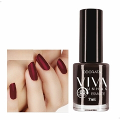 Esmalte 60 Segundos Vermelho Café 7ml Viva Unhas ODORATA REF 2661