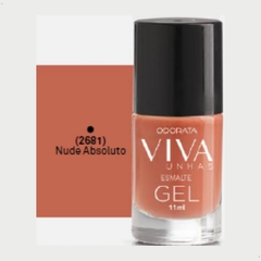 Esmalte Em Gel Nude Absoluto Cremoso Não Precisa Cabine Secagem Rápida Hipoalergênico Viva Unhas ODORATA REF 2681 - comprar online