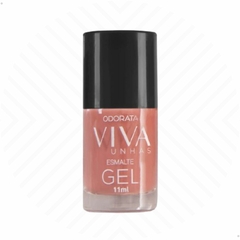 Esmalte Em Gel Nude Absoluto Cremoso Não Precisa Cabine Secagem Rápida Hipoalergênico Viva Unhas ODORATA REF 2681 - Importados da Malu