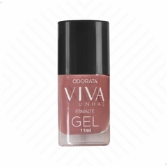 Esmalte Em Gel Malva Glam Rosê Cremoso Não Precisa Cabine Secagem Rápida Hipoalergênico Viva Unhas ODORATA REF 2682 - Importados da Malu