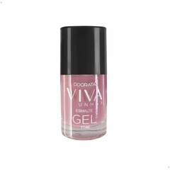 Esmalte Em Gel Boca Glamour Rosa Cremoso Não Precisa Cabine Secagem Rápida Hipoalergênico Viva Unhas ODORATA REF 2683