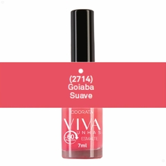 Esmalte 60 Segundos Goiaba Suave Cremoso 7ml Viva Unhas ODORATA REF 2714 - Importados da Malu