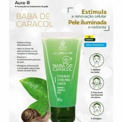 Esfoliação Facial Abelha Rainha AURA-R Baba De Caracol 60g REF 3044 - comprar online