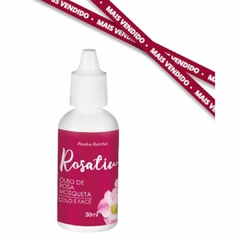 Óleo de Rosa Mosqueta Com FPS P/ Pele Ressecada 30ml ROSATIV Abelha Rainha REF 3074 - Importados da Malu