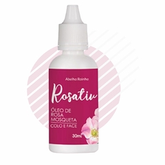 Óleo de Rosa Mosqueta Com FPS P/ Pele Ressecada 30ml ROSATIV Abelha Rainha REF 3074