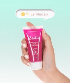 Sabonete Esfoliante Facial Rosativ com Óleo de Rosa Mosqueta 55gr Abelha Rainha REF 3080 - comprar online