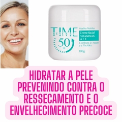 Creme Facial Rejuvenescedor Combate Às Rugas e Flacidez TIME REVERSE 50 Abelha Rainha REF 3083