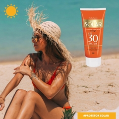 Protetor Solar Facial Em Gel Creme Fps 30 Rainha Solar 60g Abelha Rainha REF 3128 - loja online