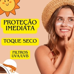Protetor Solar Facial Em Gel Creme Fps 30 Rainha Solar 60g Abelha Rainha REF 3128 - Importados da Malu