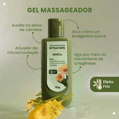 Gel Extra Forte de Arnica Para Dores Musculares Joelho Costas Ombro Câimbras Cansaço Bom Médico Abelha Rainha REF 3131 na internet