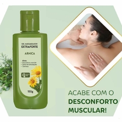 Gel Extra Forte de Arnica Para Dores Musculares Joelho Costas Ombro Câimbras Cansaço Bom Médico Abelha Rainha REF 3131 na internet