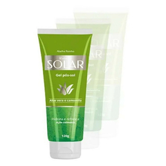 Gel Pós Sol Aloe Vera e Camomila RAINHA SOLAR Abelha Rainha 120gr REF 3434