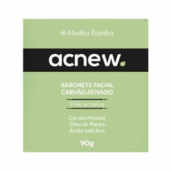 Sabonete Facial Antiacne Carvão Ativado Contra Espinhas ACNEW Abelha Rainha REF 3555 na internet