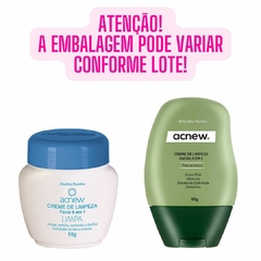 Creme de Limpeza Facial 5 em 1 ACNEW 55gr Abelha Rainha REF 3639 - comprar online