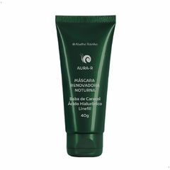 Máscara Facial Renovadora Noturna Baba De Caracol 40g Aura-R Abelha Rainha REF 3919