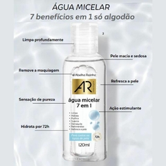 Demaquilante Água Micelar 7 em 1 Ar Maquiagem 120ml Abelha Rainha REF 4198 - comprar online