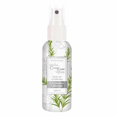 Spray Para Ambientes Casa Luxo Chá Branco E Alecrim 120ml Abelha Rainha REF 4515 - comprar online