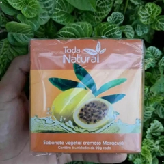 Sabonete em Barra Vegetal Maracujá Com Efeito Calmante Toda Natural Odorata Caixa Com 3 Unidades de 90g Cada REF 4523 na internet