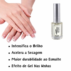 Top Coat Maior Durabilidade do Esmalte e Efeito de Gel AR TRATAMENTO Abelha Rainha 10ml REF 4879 - comprar online