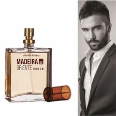 Deo Colônia Madeira Do Oriente Homem Masculina 50ml Abelha Rainha REF 5078 - Importados da Malu