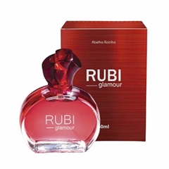 Deo Parfum Rubi Glamour Floral Amadeirado Feminino Para Mulheres Poderosas 50ml Abelha Rainha REF 5287 na internet