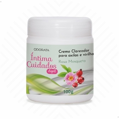 Creme Clareador Para Axilas E Virilhas Clareia Tonalidade ÍNTIMA CUIDADOS DEPIL 100g ODORATA REF 6070 - Importados da Malu