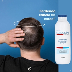 Shampoo de Crescimento Capilar 250ml Essencial For Men Abelha Rainha REF 7645 na internet