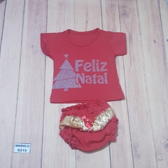 Conjuntinho de Natal Para Bebê Roupinha de Bebê Para Natal - Importados da Malu