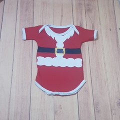 Body de Natal Para Bebê Roupinha de Natal Mamãe Papai Noel - comprar online