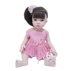 Vestidinho Para Boneca Bebê Reborn ou Baby Alive 25cm a 37cm - Importados da Malu