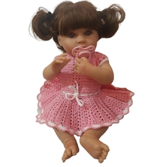 Vestidinho Para Boneca Bebê Reborn ou Baby Alive 25cm a 37cm