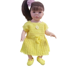 Vestidinho Para Boneca Bebê Reborn ou Baby Alive 25cm a 37cm - loja online