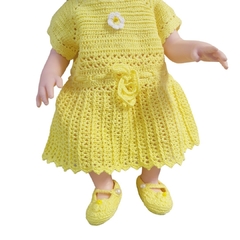 Imagem do Vestidinho Para Boneca Bebê Reborn ou Baby Alive 25cm a 37cm