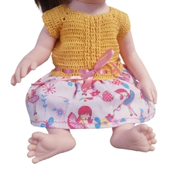 Vestidinho Para Boneca Bebê Reborn ou Baby Alive 25cm a 37cm - loja online