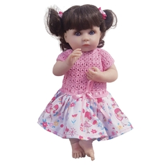 Vestidinho Para Boneca Bebê Reborn ou Baby Alive 25cm a 37cm - Importados da Malu