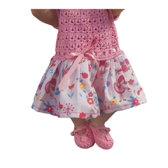 Vestidinho Para Boneca Bebê Reborn ou Baby Alive 25cm a 37cm - Importados da Malu