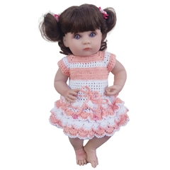 Vestidinho Para Boneca Bebê Reborn ou Baby Alive 25cm a 37cm - Importados da Malu