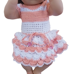 Vestidinho Para Boneca Bebê Reborn ou Baby Alive 25cm a 37cm - Importados da Malu