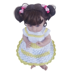 Imagem do Vestidinho Para Boneca Bebê Reborn ou Baby Alive 25cm a 37cm