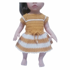 Vestidinho Para Boneca Bebê Reborn ou Baby Alive 25cm a 37cm - loja online