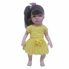 Vestidinho Para Boneca Bebê Reborn ou Baby Alive 25cm a 37cm - Importados da Malu