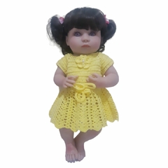 Vestidinho Para Boneca Bebê Reborn ou Baby Alive 25cm a 37cm - Importados da Malu