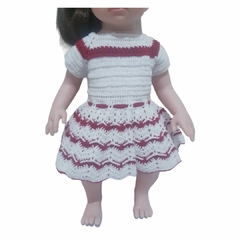 Vestidinho Para Boneca Bebê Reborn ou Baby Alive 25cm a 37cm - loja online