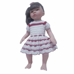 Vestidinho Para Boneca Bebê Reborn ou Baby Alive 25cm a 37cm - loja online