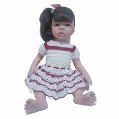 Vestidinho Para Boneca Bebê Reborn ou Baby Alive 25cm a 37cm na internet