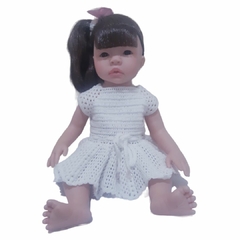 Vestidinho Para Boneca Bebê Reborn ou Baby Alive 25cm a 37cm - Importados da Malu