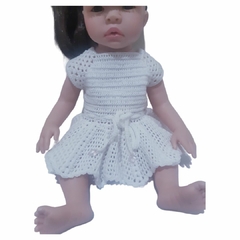 Imagem do Vestidinho Para Boneca Bebê Reborn ou Baby Alive 25cm a 37cm